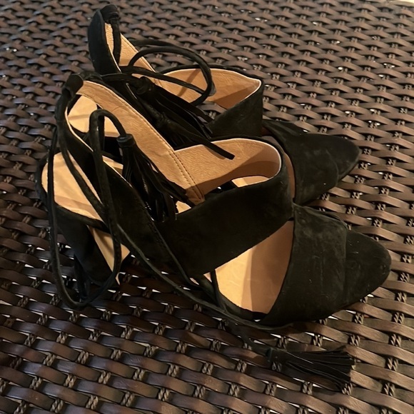 Madewell black suede sandals - Size 7,5 - Picture 4 of 10